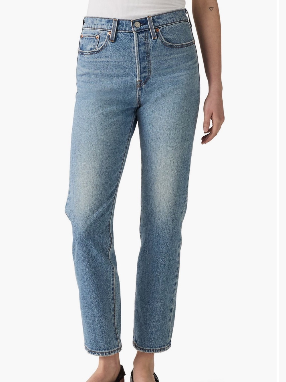 Levi's wedgie Straight Jeans
Size 25x28
Brand new. Never worn